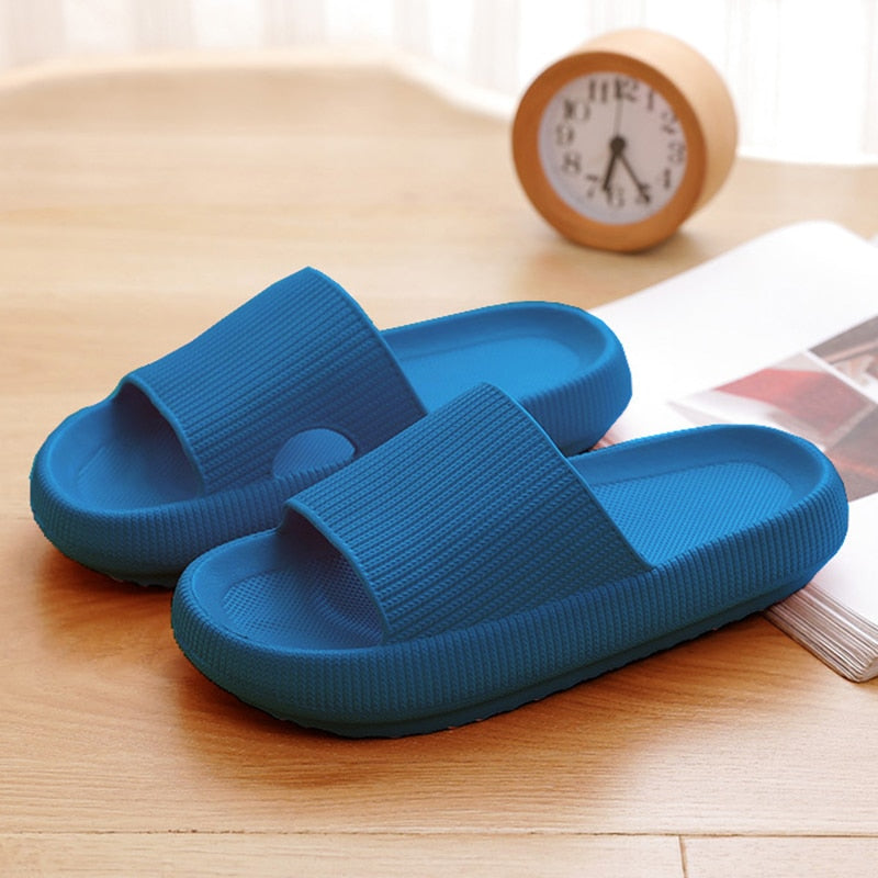 Thick Platform Slides for Women