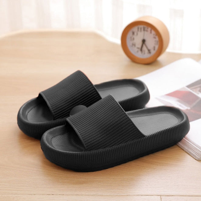 Thick Platform Slides for Women