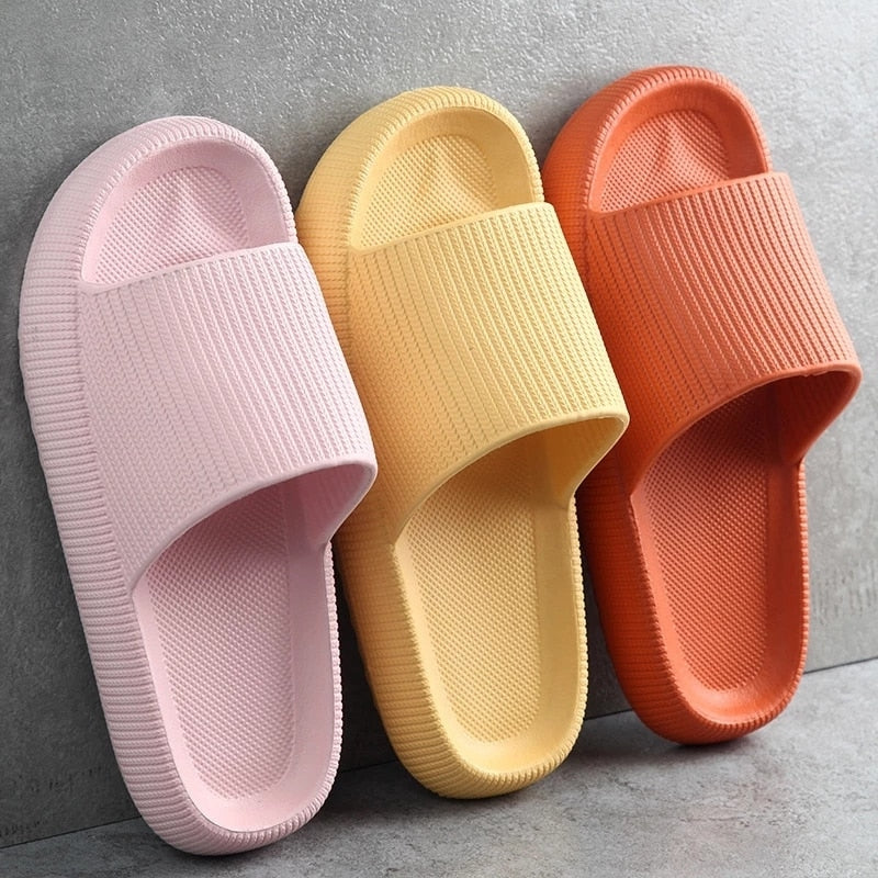 Thick Platform Slides for Women